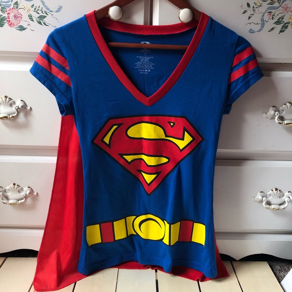 Superman T-Shirt with Cape